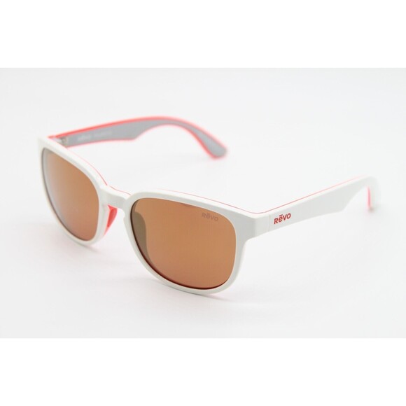 REVO Accessories - NEW REVO RE 1028 KASH 09 WHITE GREY RED POLARIZED AUTHENTIC SUNGLASSES 57-18